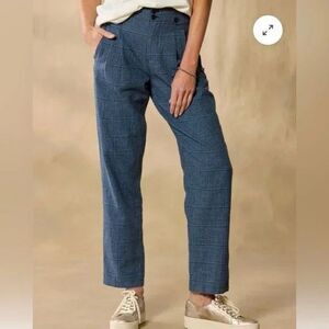 Sundance Vivienne Pants Petite Size 14 Blue Navy NWT